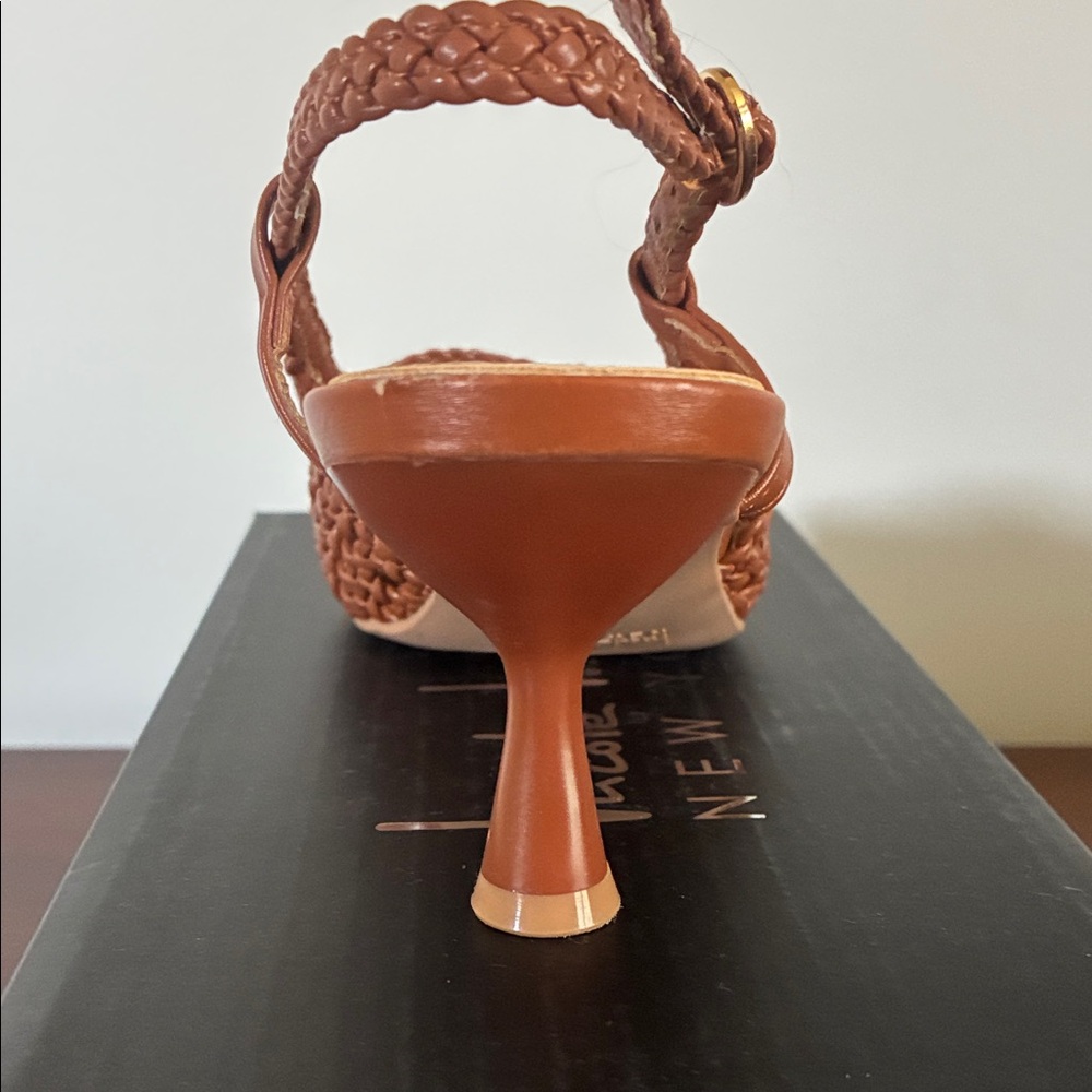 Hicola Women's Brown Heels - Picture 3 of 5